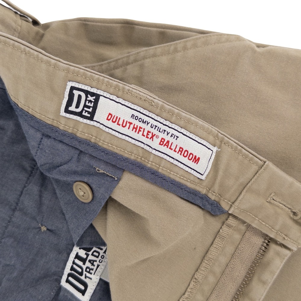 Duluth Trading Co Mens 42x34 Roomy Utility Fit DuluthFlex Ballroom Relaxed Pants - Picture 10 of 16